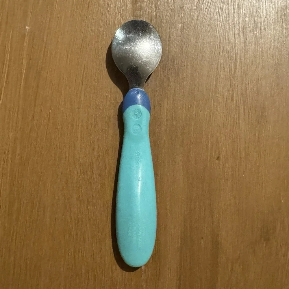 Disney Mickey Spoon -‎ Tomy The First Years - Children's Cutlery Utensils Blue